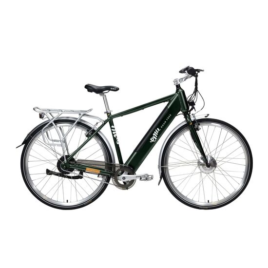 Emu Classic Crossbar Electric Bike green